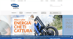 Desktop Screenshot of invacare.it