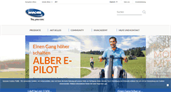 Desktop Screenshot of invacare.ch